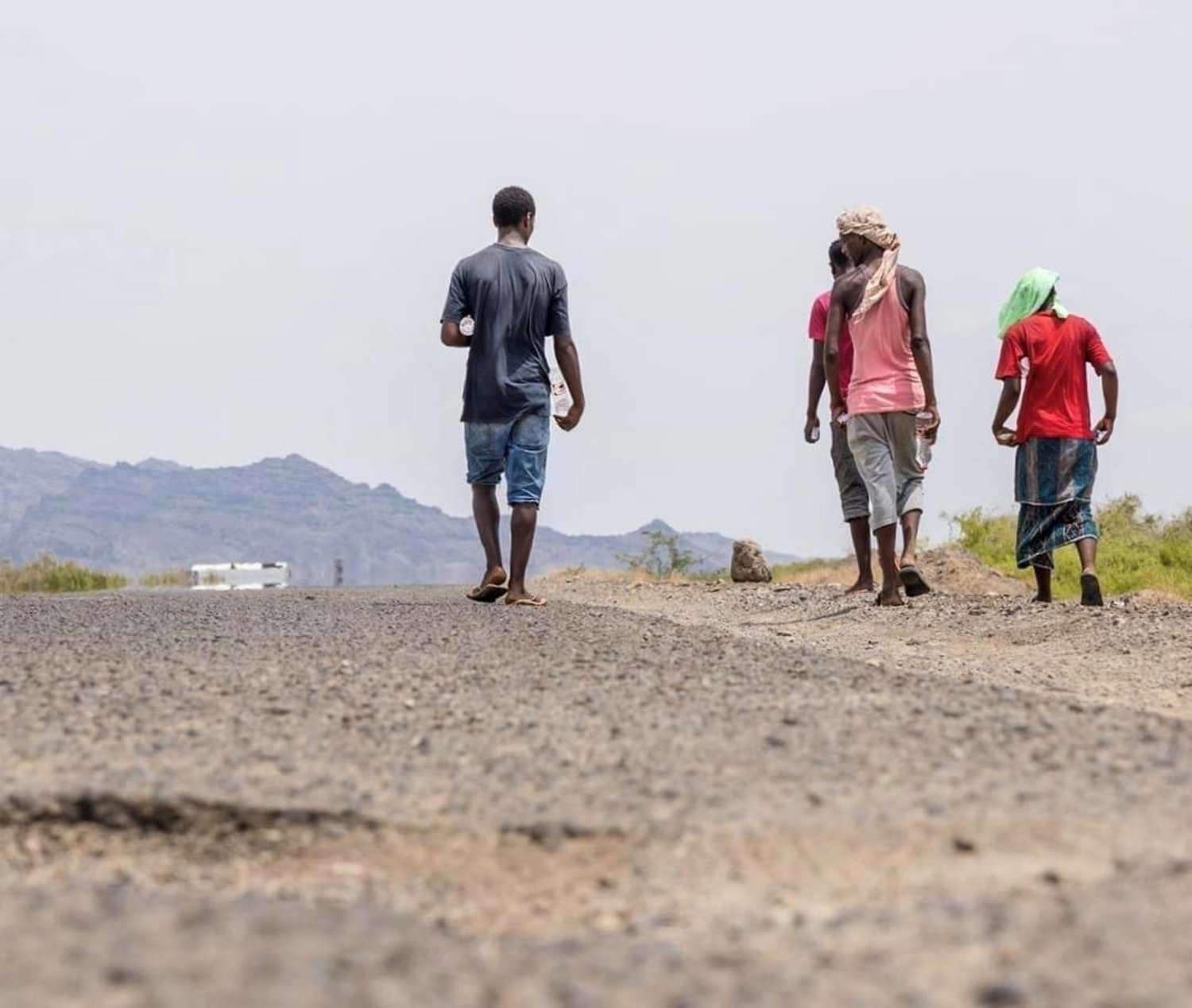 عودة خمسة آلاف مهاجر أفريقي في اليمن إلى بلدانهم