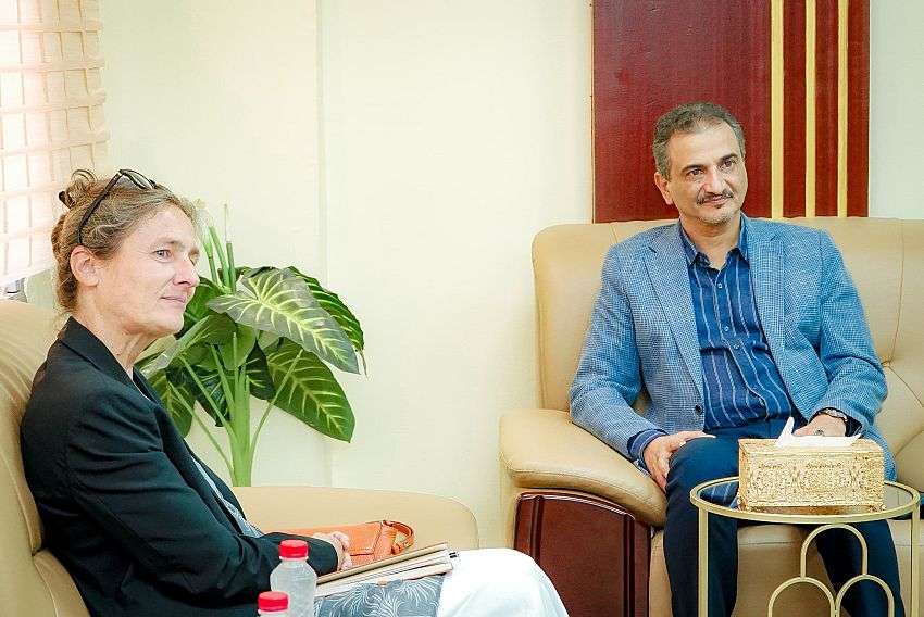 لملس يبحث مع سفيرة هولندا احتياجات محافظة عدن من التدخلات التنموية والخدمية