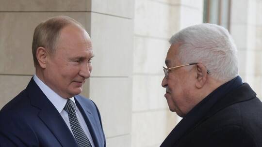 بوتين في رسالته لعباس: قيام دولة فلسطينية مستقلة على حدود 67