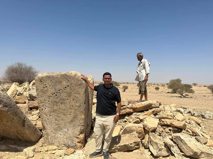 مسؤول حكومي يعلن اكتشاف موقع أثري جديد في حضرموت